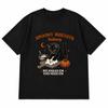 Kitty Biscuits Halloween Cat Shirt Spooky Season Black Cat Pumpkin Tee