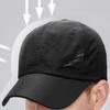 Baseballová čepice Unisex rychleschnoucí golfová rybářská čepice Prodyšná síťovina Nastavitelná Muži Ženy Letter Design Letní Sun Protection Klobouk Outdoor
