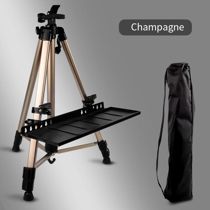 Foldable Painting Tripod Portable Aluminum Alloy Liftable Easel Holder Art Student Specific Sketching Tool