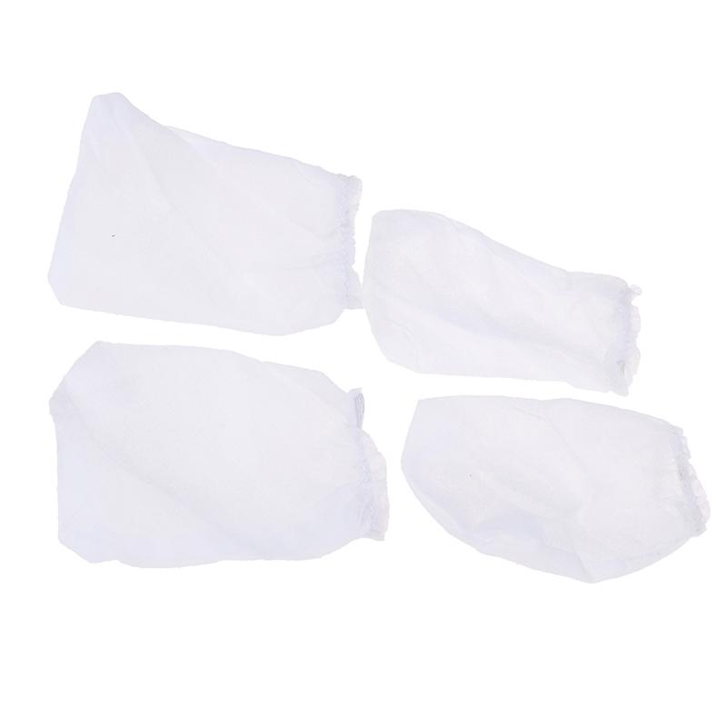 5Pcs Aquarium Filter Bag Fish Tank Mesh Cotton Elasticated Bag Cleaning Tools