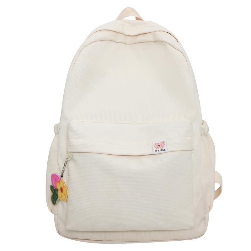 Schulrucksack große Kapazität Schüler Schulrucksack Ins Japanisches Mädchen einfacher Rucksack Koreanische Version Oberschule weiche Schwester einfarbiger Rucksack
