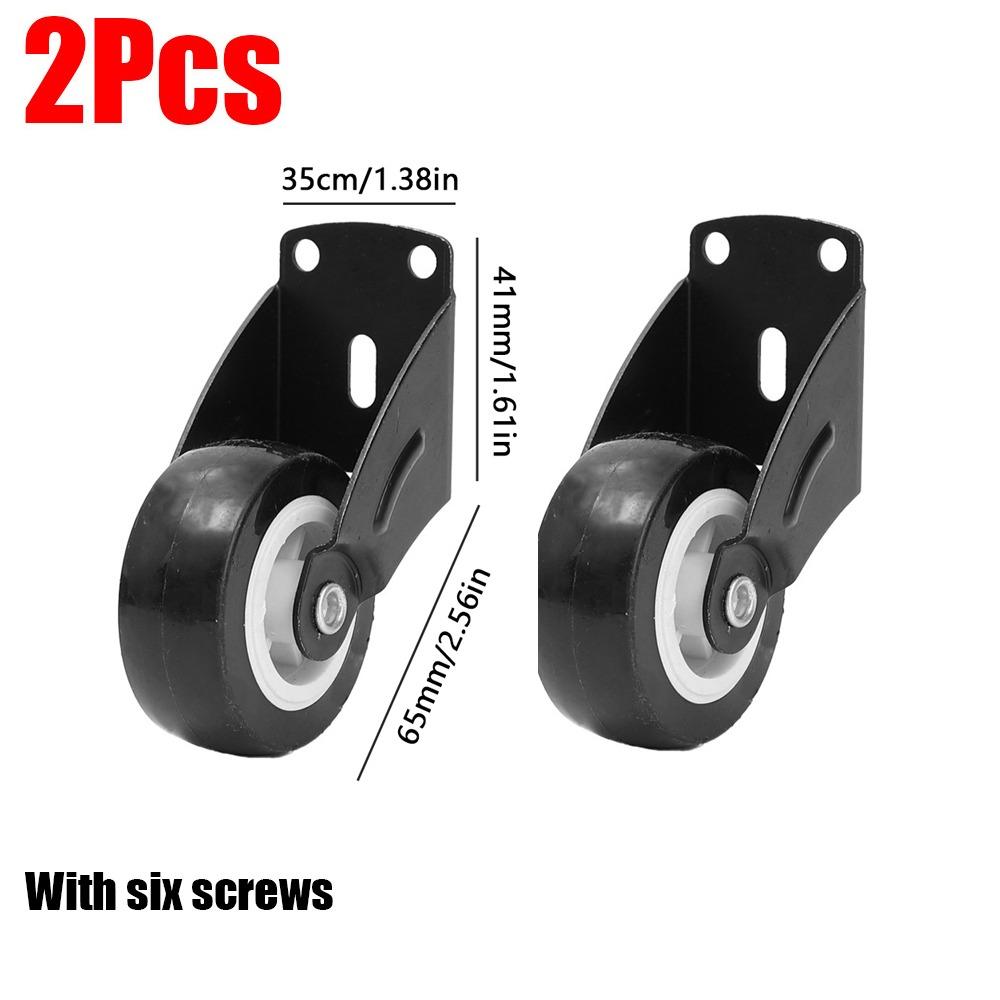 1/2Pcs Mobile Directional Roller Silent Gate Casters New Furniture Caster