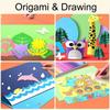 100Pcs Solid Color Square Origami Paper Double Side Handmade Scrapbooking Craft Decor