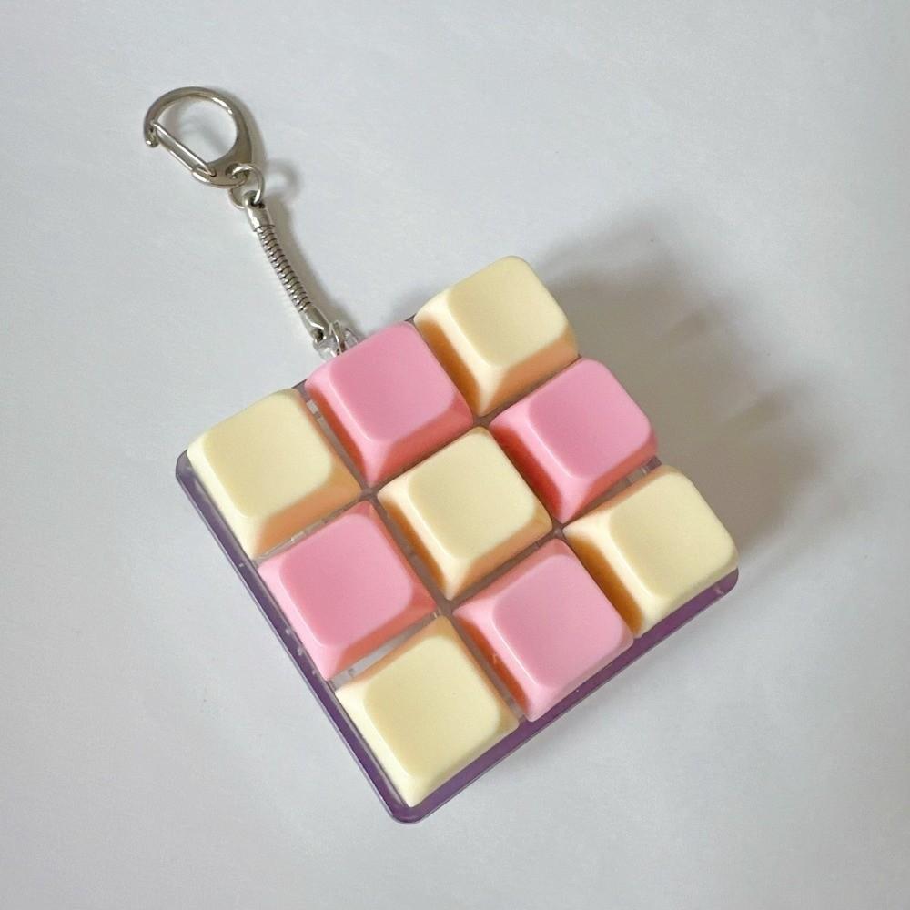 Relaxing 2/3/6/9 Keys Finger Keyboard Keycap Stress Relief Decompression Toy Pass The Time Key Button Pinch Toy Adult