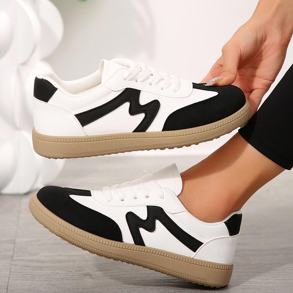 Spring Flat White Shoes Women'S Versatile Forrest Gump Shoes Fashion Board Shoes German Training Shoes Women'S Casual Sports Shoes
