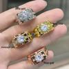 Men’s Fashion Statement Ring - Domineering Diamond Engagement Band