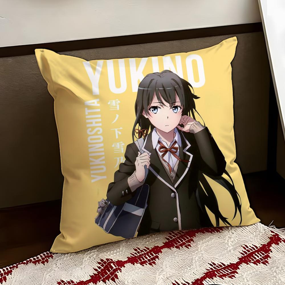 YYukinoshita YYukino Cushion Cover Reversible Soft Durable Pillow Cover Home Car MultiScene Use for Daily Comfort