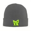 Brat Album Green Charli Xcx Beanie Hats Street Caps Adult Unisex Gym Knit Hat Autumn Winter Custom Warm Beanie Hat