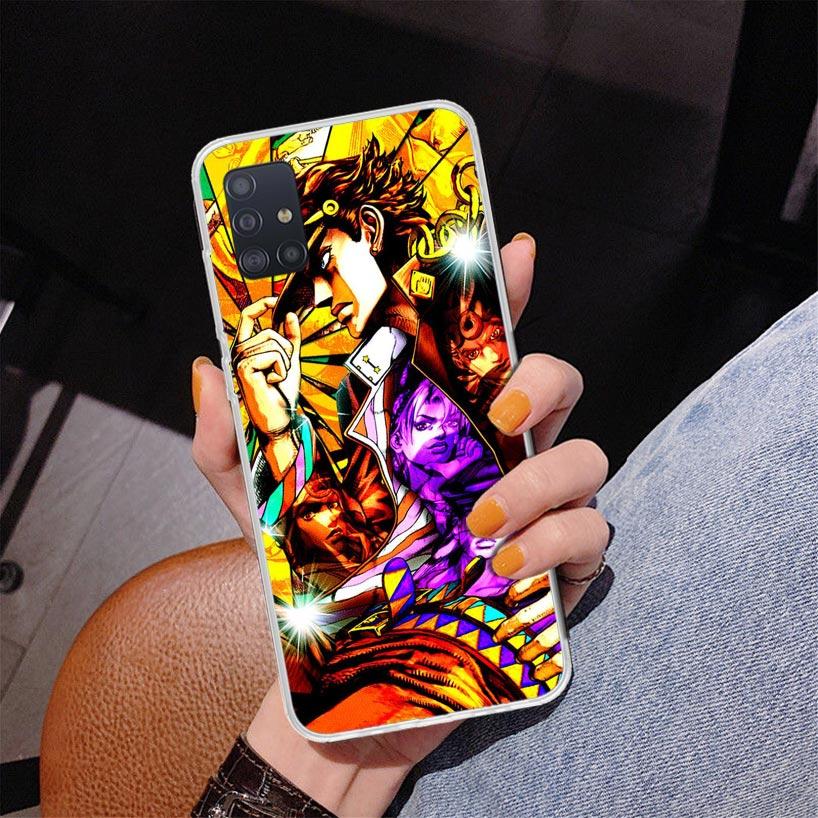 Alle JoJo's Bizarre Adventure Handyhüllen für Samsung Galaxy A52 A32 A22 A12 A51 A31 A50S A30S A20S A10S Note 20 Ultra 10 Plus S10