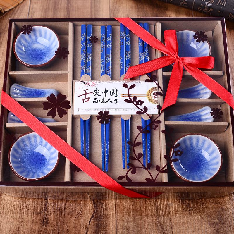 12-teiliges Set aus Keramik-Gewürzteller-Geschirr, kreatives und praktisches Haushaltsgeschirr, Geschirrset im chinesischen Stil, Geschenk