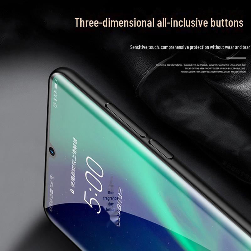 Honor 70 Series Cowhide Leather Protective Cover, Litchi Pattern, All-inclusive, High-end Quality.