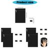 2Pcs Comfortable Invisible Sewn Pocket Zippered Closure Pocket for Coat Jackets