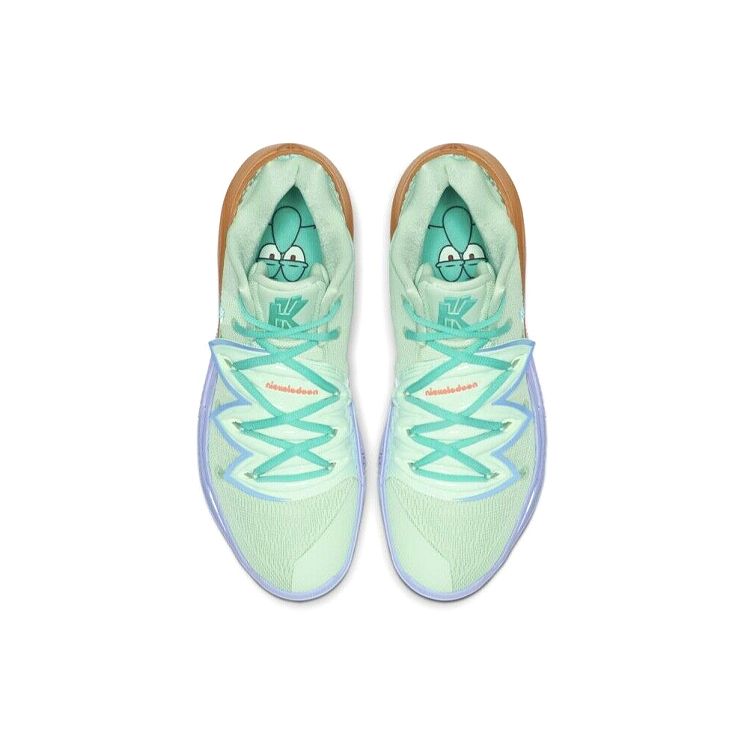 SpongeBob SquarePants X Nike Kyrie 5 Squidward Men Sneakers Blue Frosted-Spruce Aluminum CJ6951-300