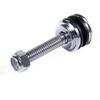 TCMI Quick Release Removable Mounting Sissy Bar Backrest Docking Hardware Kit Harley Sportster XL 883 1200 2004-2020, Chrome