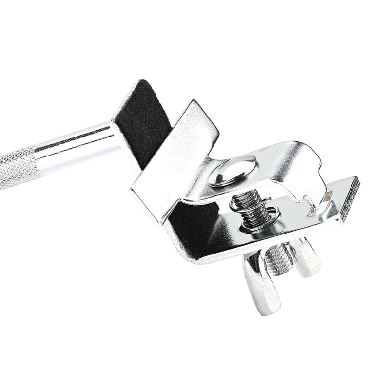 Op de Trommelrand Gemonteerde Koeienbelhouder Clip Metalen Koeienbel Klem Percussie Trommel Accessoire Een Koeienbel Omhoog of Omlaag Verstellen