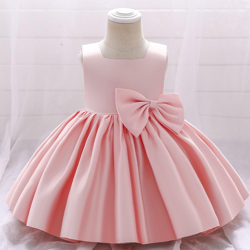 2024 Stylish Bow Children's Catwalk Dress