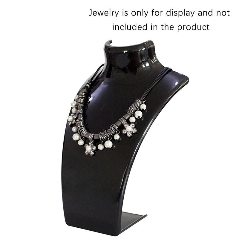 Mannequin Buste Porte-Bijoux Présentoir Collier Organisateur de Bijoux Pour Boucles d'Oreilles Boucles d'Oreilles Stand Chaîne de Collier