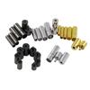 Fermoirs magnétiques en métal, cordon rond en cuir, Bracelets, colliers, embouts, connecteurs pour bricolage, fournitures de résultats de bijoux, 10 pièces/lot