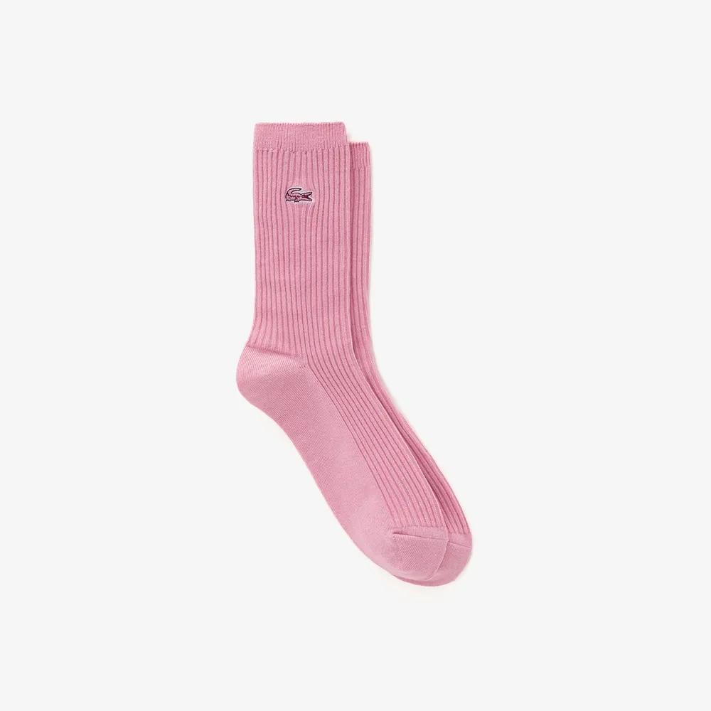 Women's Ribbed Middle Socks RA012E-56G-Z4H