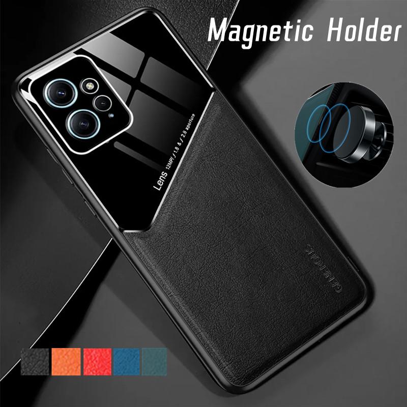 Capa à Prova de Choque Para Xiaomi Redmi Note 13 Pro Plus + 5G 4G Capa Traseira Protetora Suporte Magnético Coque Fundas
