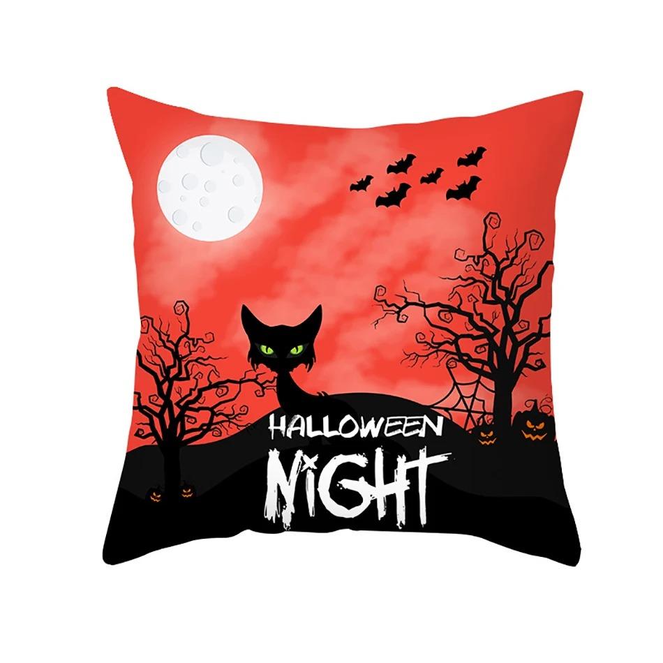 Just Halloween Themed Cushion, Car Decoration, Office, Living Room, Sofa, Food, Lantern