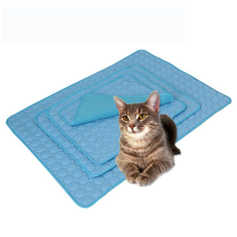 Premium Dog Cooling Mat With Cool Touch Fabric For Comfortable Summer Relaxation