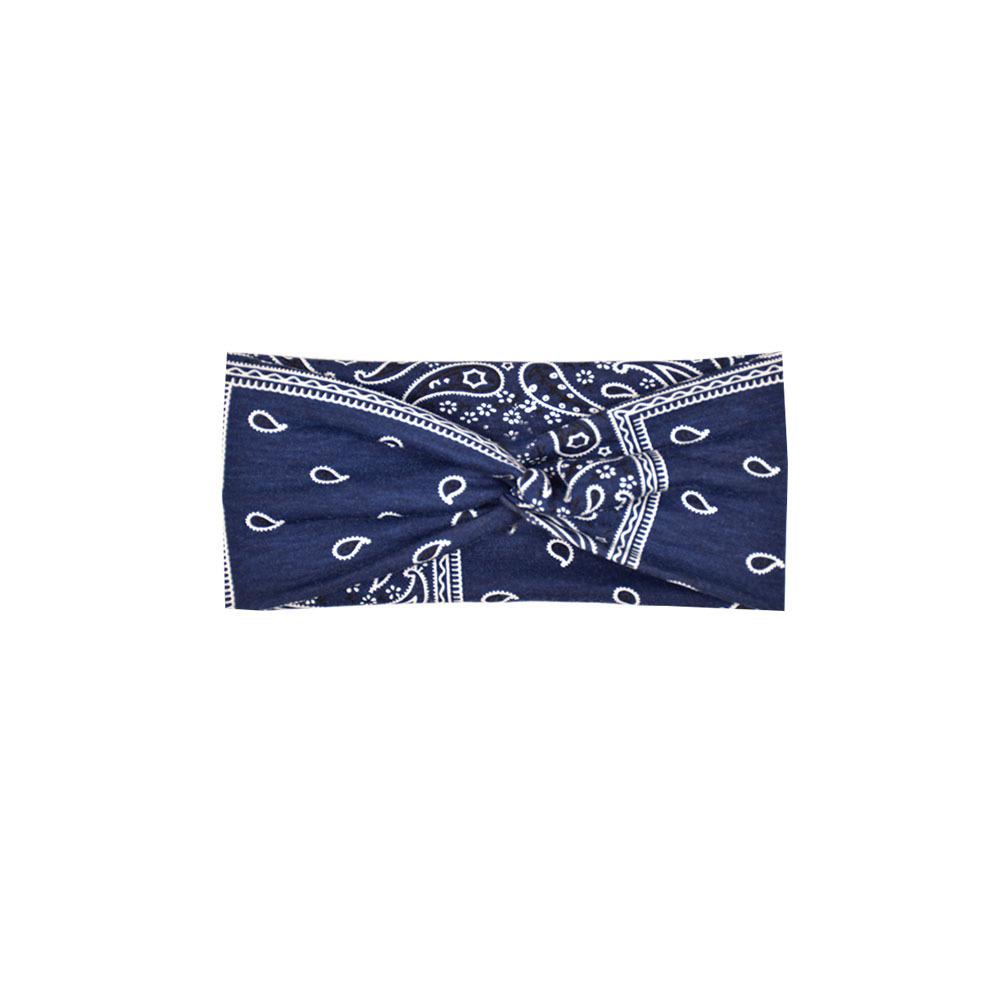 Bedrucktes Stirnband Sport Laufen Böhmisch Gesichtswäsche Make-up Haar Kreuz Breitkrempiges Stirnband für Frauen