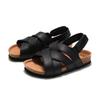 Foot Spring Summer Children's Cork Sandals Student Boys One-Word Shoes Baby Girls Flip-flops Tide Beach Korean Version
