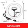 Multi-Angle Metal Base Tripod with Three Clip Heads for Mobile Phone Live Streaming