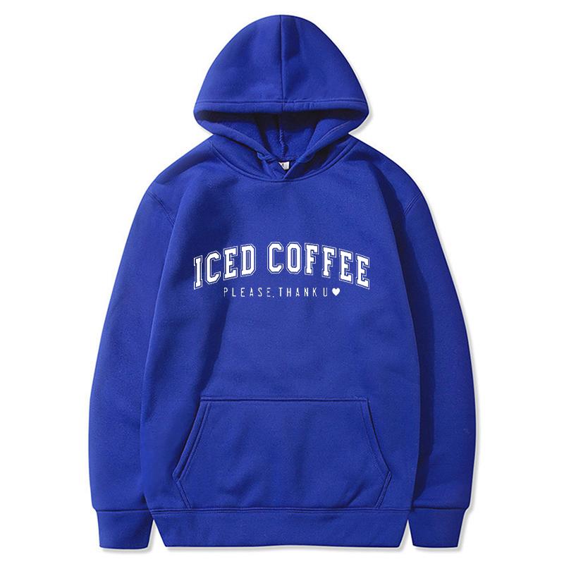 New Autumn and Winter Letter Printed Hoodie, Fashionable Long Sleeved Pocket Sweatshirt, Casual Harajuku Hooded Warm Pullover