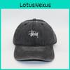 Cotton Baseball Cap With Embroidered Letters For Spring Summer Sun Protection