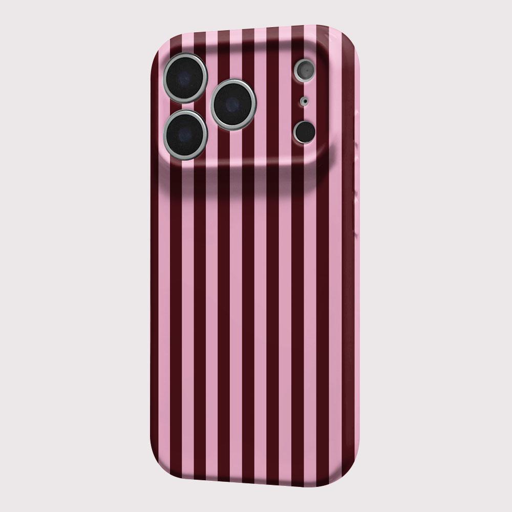 Glossy Film Hard PC Phone Case for Xiaomi Redmi A5 A3 14C 13 12 A1 10 K40 K30 9C 9A Pro 4G 5G Luxury Clmj Swag Vertical Stripes