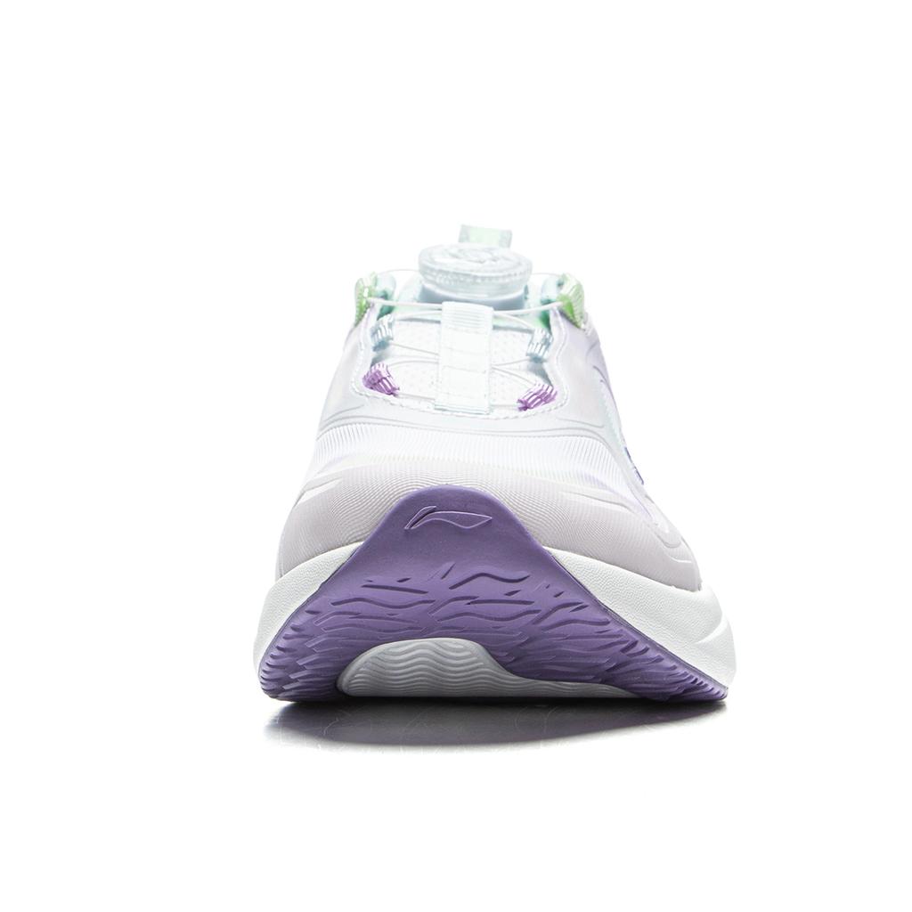 Li Ning Kids Qiang Yue Sports Lifestyle Fashion Comfortable Non-Slip Shock Absorption Support Low-Top Casual Shoes Kids Casual Shoes Purple YKCV028-6