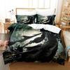 Dark Grim Reaper Bedding Set King Queen Twin Size Duvet Cover Comforter Quilt Pillowcase for Boys Girls Adults
