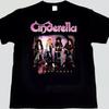 American Retro Men's Cinderella Rock Band T-shirt Summer New Retro Fashion Streetwear