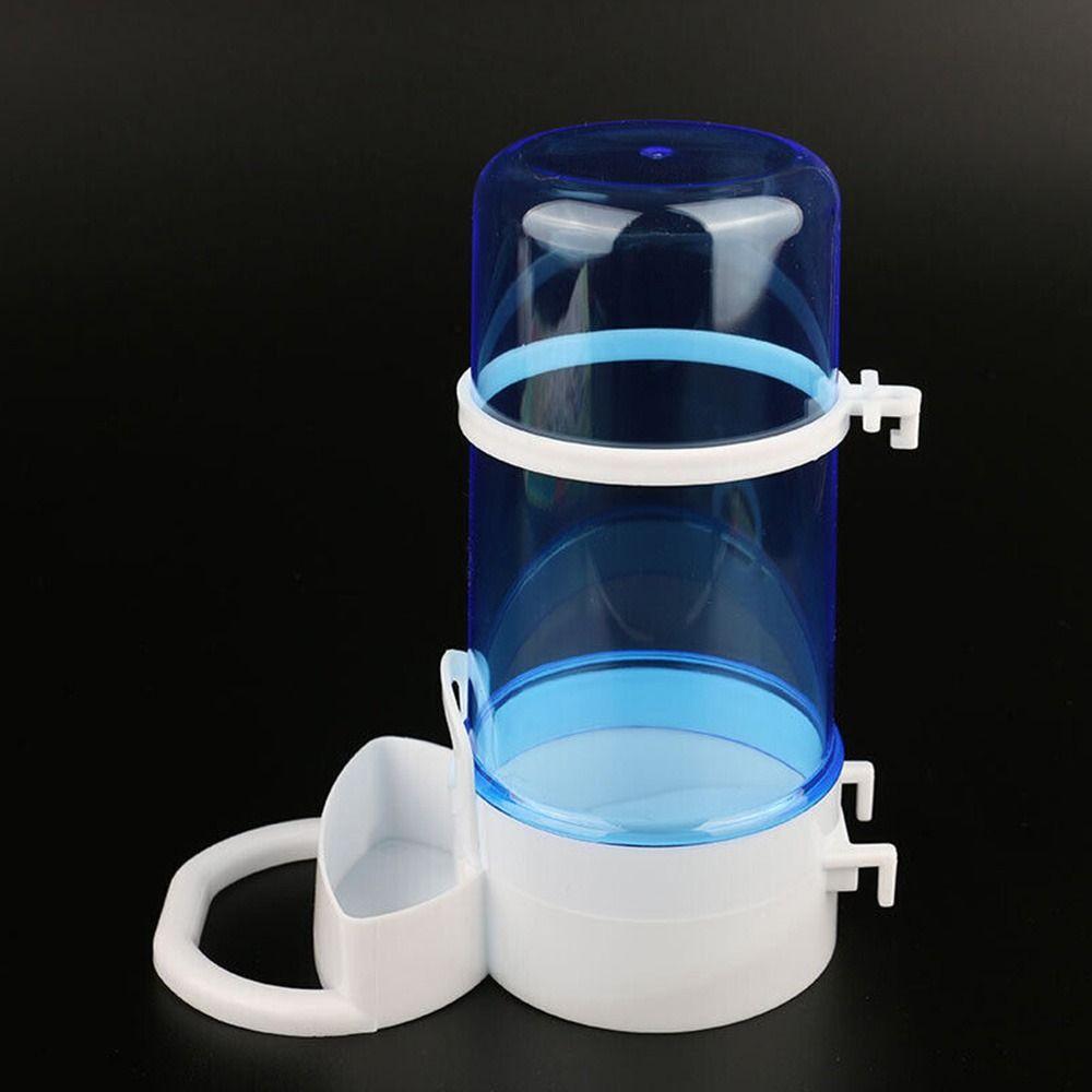 New Plastic Anti Splash Bird's Container Bird's Feeder Food Dispenser Bird Feeder