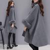 Winter Women's Parka Casual Coat Women Fur Jacket Woman Clothes Cloak Shawl Jacket
