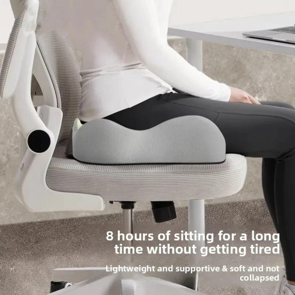 New Memory Foam Coccyx Cushion Comfort Pain Relief Car Seat Cushion Thicken Non-Slip Chair Cushion Orthopedic