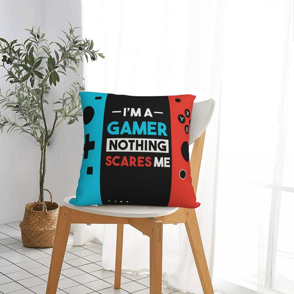 Games Console Pillowcases Polyester Car 90s Gaming Cushion Cover Funny Home Decoration Throw Pillow Case 45*45