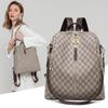 Women's Dual-purpose Anti-theft Backpack Popular Easy with Spring and Summer Printed Backpack Travel Bag Leisure