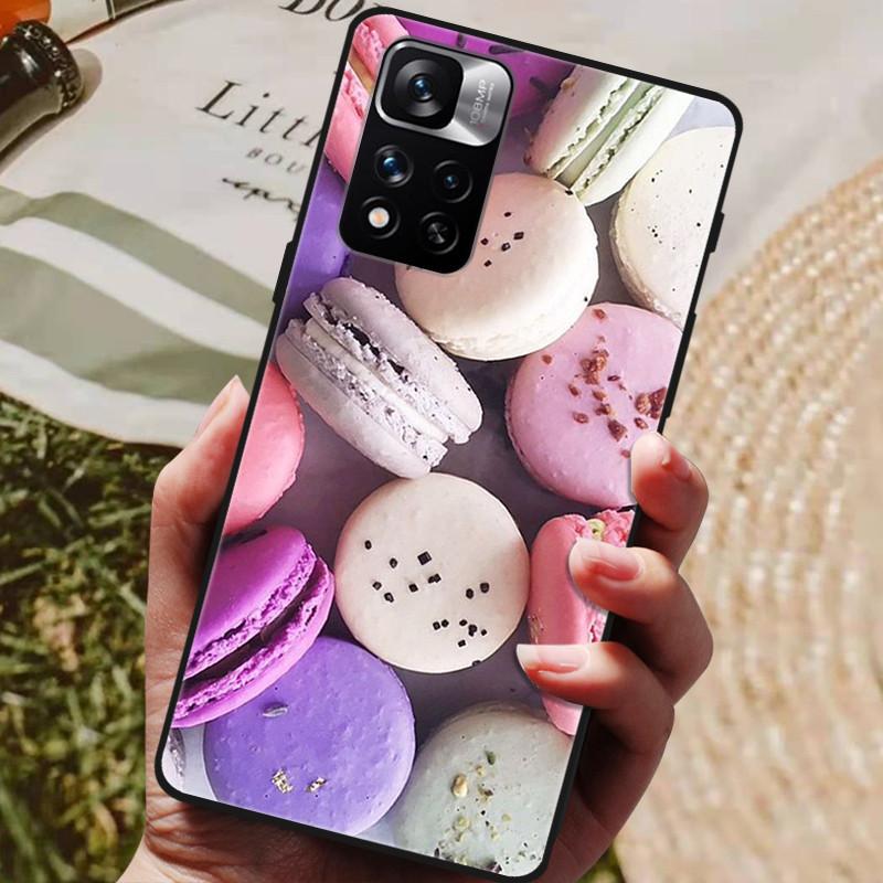 Para Xiaomi Redmi Note 11 Pro Plus 5G Capa Capa Traseira de Silicone Macio para Telefone Para Xiaomi Redmi Note11 Pro + Plus Coque Fundas bumper