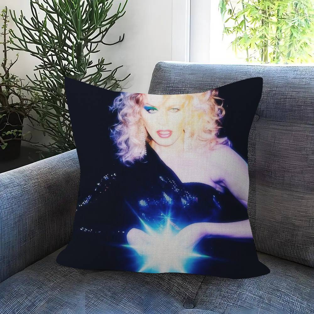 Singer Kkylie Mminogue Pillowcase toon Gift Cushion Cover Bedroom Home Sofa Chair Seat Decor pillow case