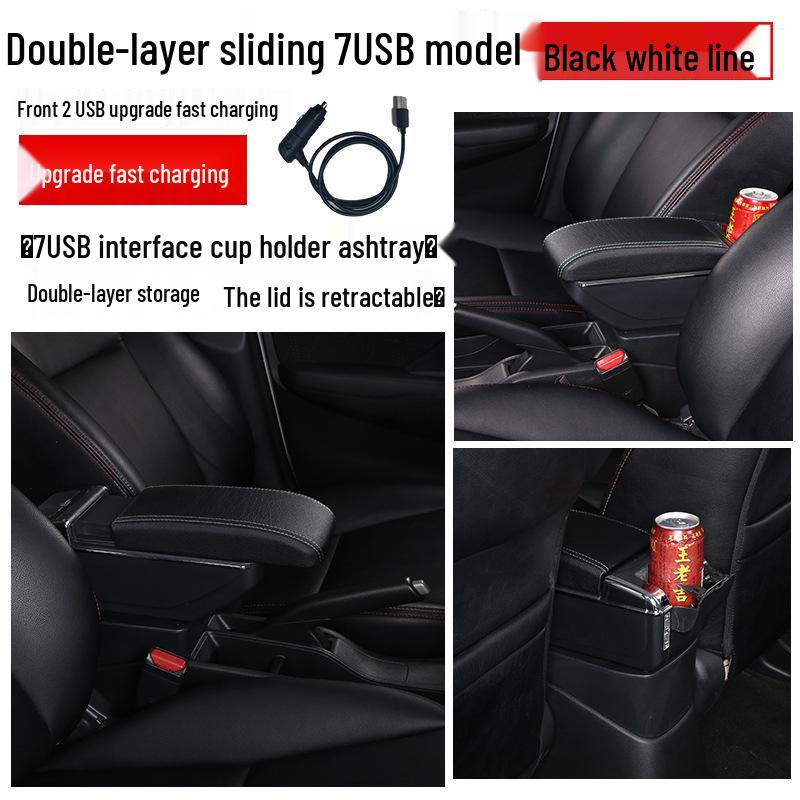 Übersee Daihatsu Sirion Mittelkonsole Armlehne Aufbewahrungsbox