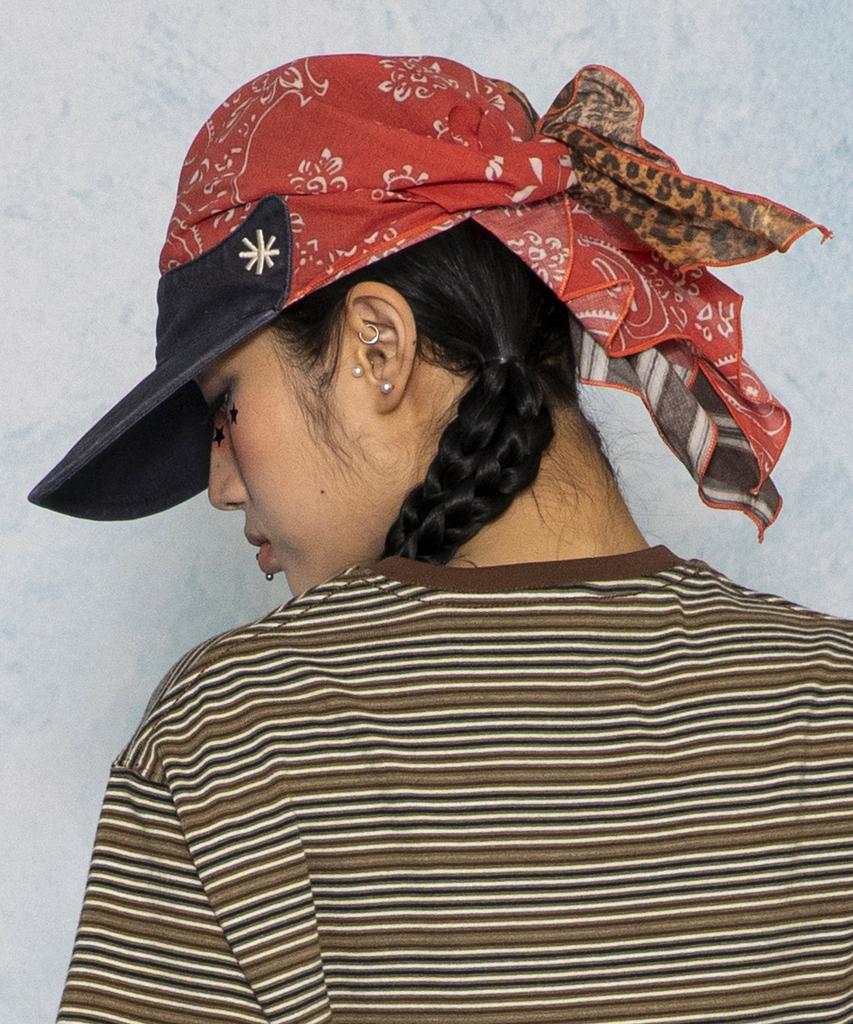 GLACK Gc079 Floppy Cotton Bandana Cap (Leopard)