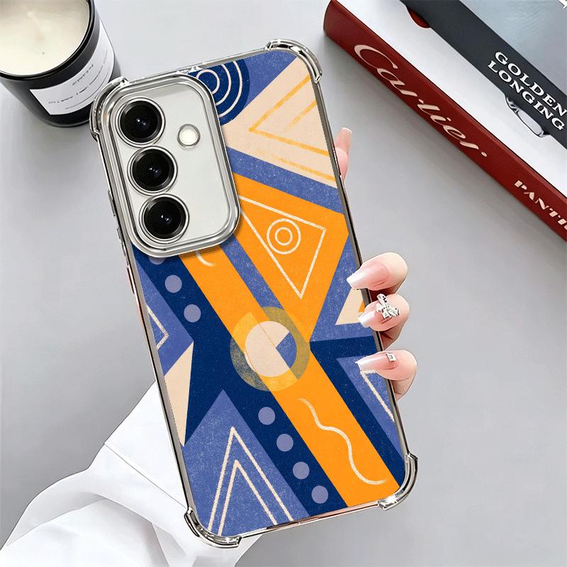 Abstrakt Geometrisch PopArt Design Weiche Handyhülle Für Samsung A17 A27 A07 A37 A57 A16 A56 A15 A55 A14 A54 A13 A53 A26 A36 A25 A35