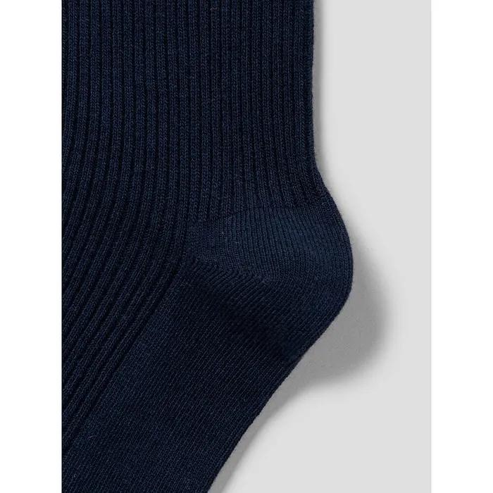 [8 Seconds] BASIC Ribbed Socks Navy (4567KTAMBR)