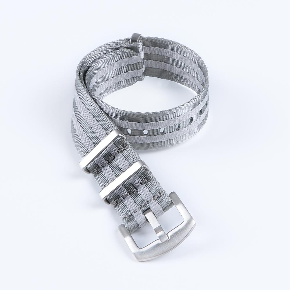 Nylonové plátenné remienok na hodinky 20 mm 22 mm pre Omega 007 Vojenský športový náramok Vysoko hustý tkaný pásik Muži Ženy Náramok pre Seiko 5