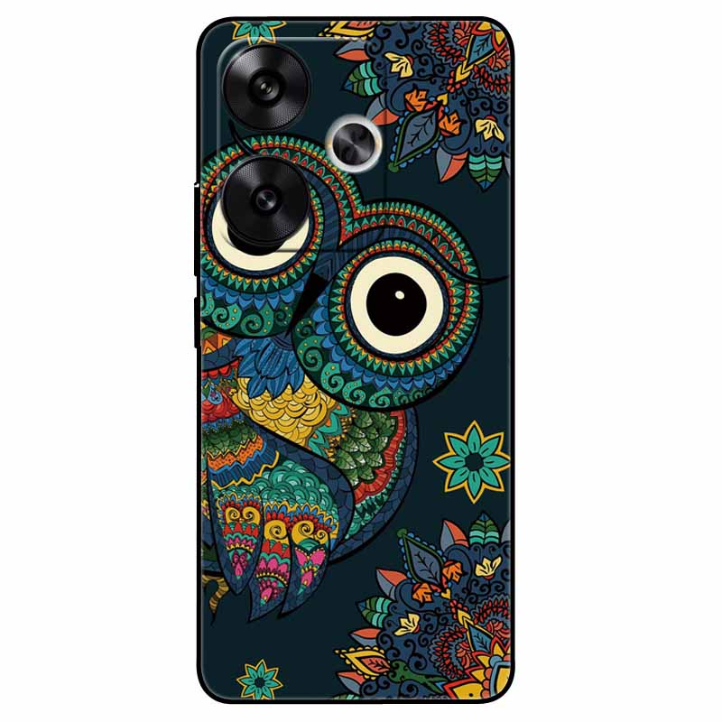 For Xiaomi Poco F6 Cases Soft Silicone Protective Fashion TPU Phone Back Covers For Xiaomi Poco F6 Pro/ Redmi Turbo 3  TPU Cases