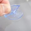 10 ks/sada průhledných PVC oboustranných přísavek na sklo a plast