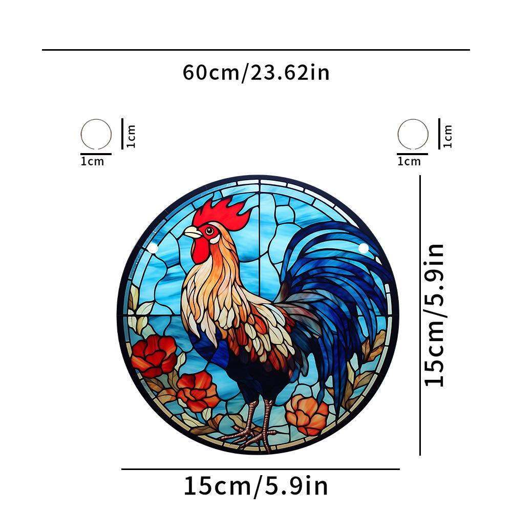 Kelebek Kapı Askısı Dekor Akrilik Vitray Pencere Askısı El Sanatları Renkli Yatak Odası Oturma Odası Ev Dekorasyonu